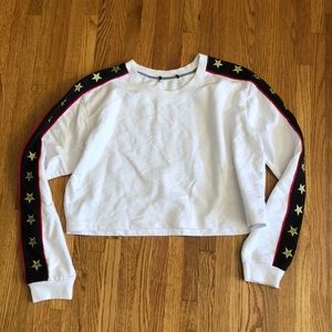 Crop top sweater